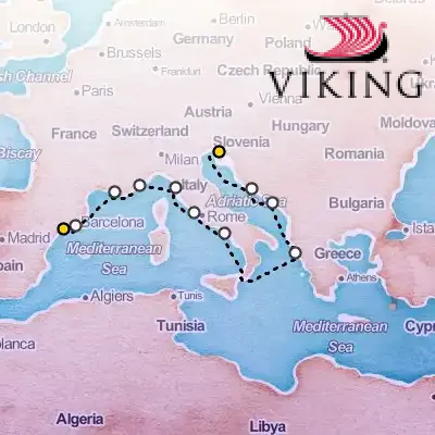 October 20th, 2025  - Mediterranean Odyssey on the Viking Ocean Cruises Viking Sea