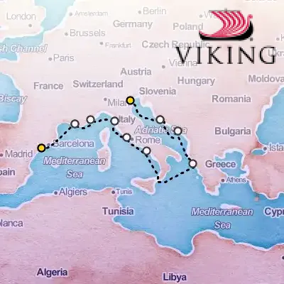 October 8th, 2025  - Mediterranean Odyssey on the Viking Ocean Cruises Viking Sea