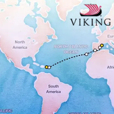March 6th, 2027  - West Indies to Spain Cruise on the Viking Ocean Cruises Viking Sea