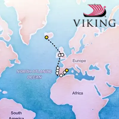 June 14th, 2027  - Iceland, British Isles & Iberia Cruise on the Viking Ocean Cruises Viking Sea