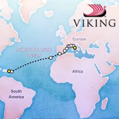March 6th, 2027  - Mediterranean & Atlantic Crossing Cruise on the Viking Ocean Cruises Viking Sea