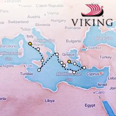 January 28th, 2026  - Cities of Antiquity Cruise on the Viking Ocean Cruises Viking Star