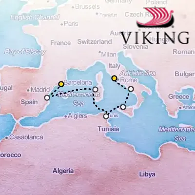 January 5th, 2027  - Amalfi Coast, Africa & Iberia Cruise on the Viking Ocean Cruises Viking Star
