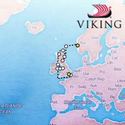 April 2nd, 2027  - British Isles Explorer on the Viking Ocean Cruises Viking Vela