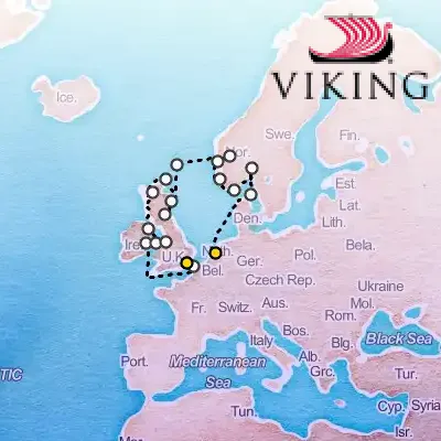 April 2nd, 2027  - British Isles & Viking Shores Cruise on the Viking Ocean Cruises Viking Vela