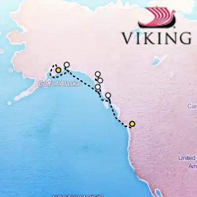 August 25th, 2026  - Alaska & the Inside Passage Cruise on the Viking Ocean Cruises Viking Venus