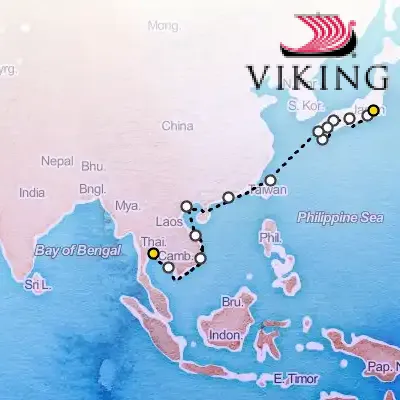 September 27th, 2026  - Southeast Asia Horizons Cruise on the Viking Ocean Cruises Viking Venus