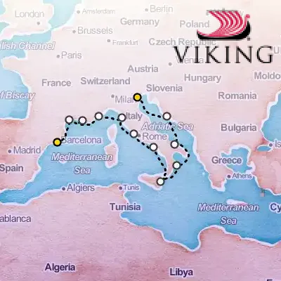 September 22nd, 2025  - Italian Sojourn on the Viking Ocean Cruises Viking Vesta