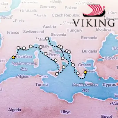October 6th, 2025  - Mediterranean & Italian Sojourn on the Viking Ocean Cruises Viking Vesta