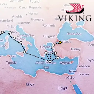 January 20th, 2027  - Iconic Mediterranean Treasures on the Viking Ocean Cruises Viking Vesta