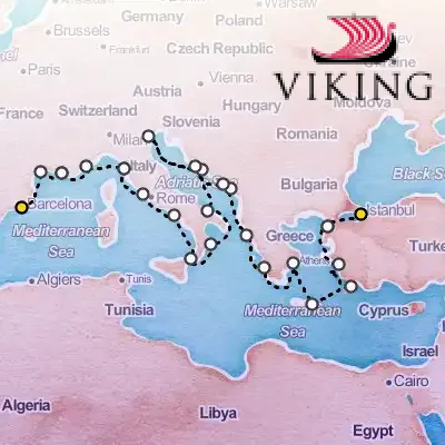 November 3rd, 2025  - Adriatic & Mediterranean Sojourn on the Viking Ocean Cruises Viking Vesta