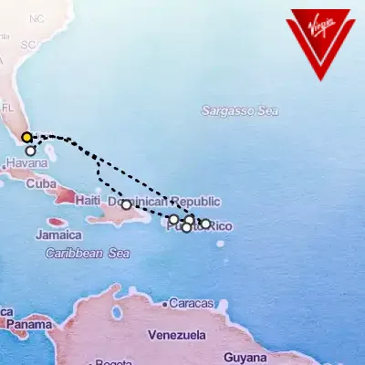 January 11th, 2027  - St. Maarten & Tortola & San Juan & More Cruise on the Virgin Voyages Brilliant Lady