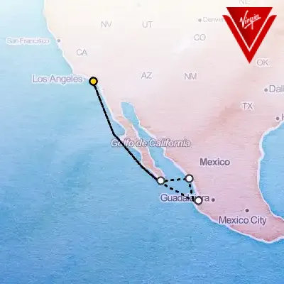 October 3rd, 2026  - Hollywood Sunsets & Mexican Horizons Cruise on the Virgin Voyages Brilliant Lady
