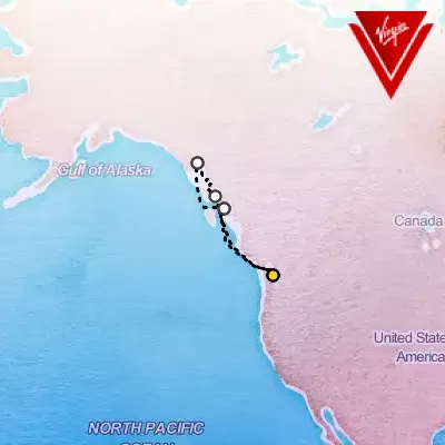 May 28th, 2026  - Seattle, Juneau & Canadian Coasts Cruise on the Virgin Voyages Brilliant Lady