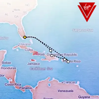 January 15th, 2026  - Grand Turk Tranquility & St. Croix Charm Cruise on the Virgin Voyages Brilliant Lady