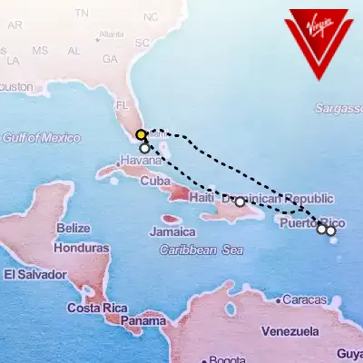 March 12th, 2026  - Red Hot Sailing Club Voyage on the Virgin Voyages Brilliant Lady