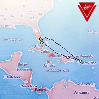 January 31st, 2026  - San Juan Sunrises & Dominican Dreams Cruise on the Virgin Voyages Resilient Lady