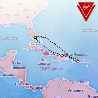 March 20th, 2026  - Puerto Rican Nights & St. Croix Delights Cruise on the Virgin Voyages Resilient Lady