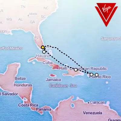 November 8th, 2026  - November Nights in the Eastern Caribbean Cruise on the Virgin Voyages Resilient Lady