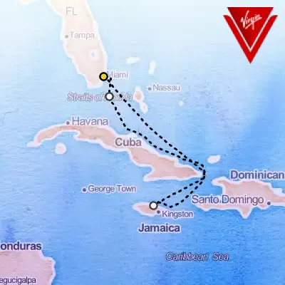 February 15th, 2027  - Jamaican Waves & Bimini Breeze Cruise on the Virgin Voyages Scarlet Lady