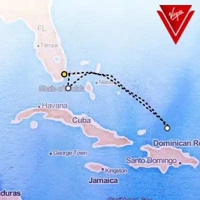 November 21st, 2025  - Miami & Grand Turk Roundtrip Cruise on the Virgin Voyages Scarlet Lady