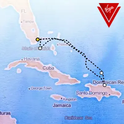 October 25th, 2026  - Miami to Grand Turk, Halloween Edition Cruise on the Virgin Voyages Scarlet Lady