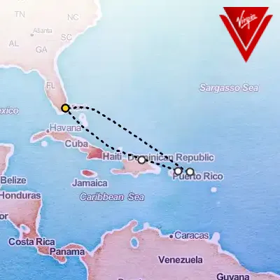 April 19th, 2026  - Puerto Plata & San Juan & Tortola Cruise on the Virgin Voyages Scarlet Lady