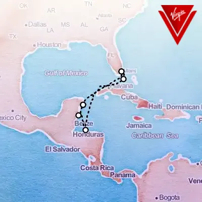 October 31st, 2025  - Honduras & Mexico & Bahamas Cruise on the Virgin Voyages Scarlet Lady