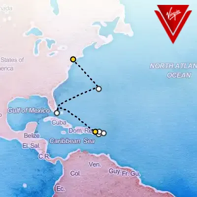 October 19th, 2026  - New York & San Juan: Bermuda & Caribbean Cruise on the Virgin Voyages Valiant Lady