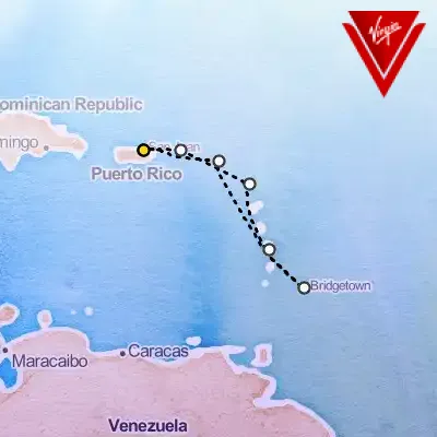 February 21st, 2026  - Antigua, Martinique, Barbados & More Cruise on the Virgin Voyages Valiant Lady