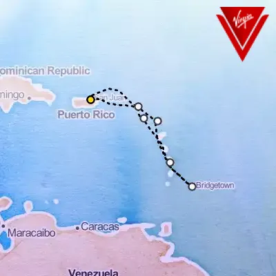 January 17th, 2026  - St. Kitts, Barbados, Martinique & More Cruise on the Virgin Voyages Valiant Lady