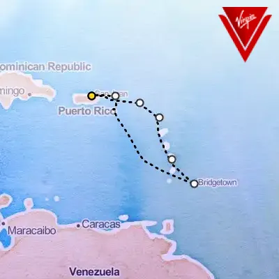 January 24th, 2026  - Barbados, Antigua, BVI & More Cruise on the Virgin Voyages Valiant Lady