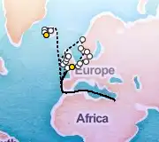 25 Night London to Reykjavik cruise
