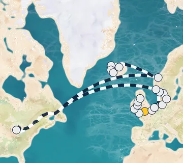25 Night London to Reykjavik cruise