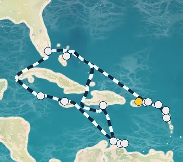 20 Night San Juan to Miami cruise