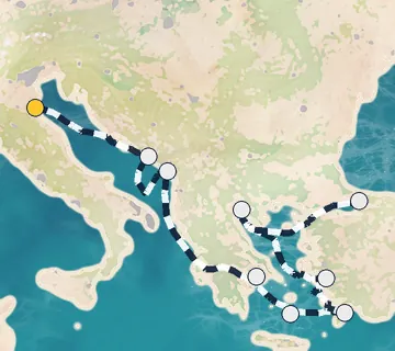 10 Night Ravenna to Istanbul cruise