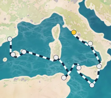 10 Night Rome to Barcelona cruise