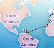 21 Night Paris to Fort-de-France cruise