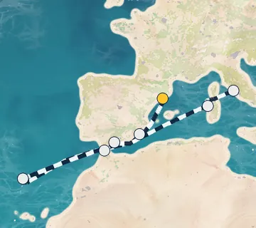 10 Night Barcelona to Rome cruise
