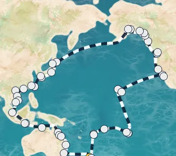 93 Night Auckland to Auckland cruise