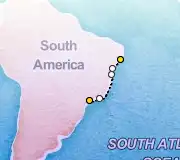 5 Night Sao Paolo to Maceió cruise
