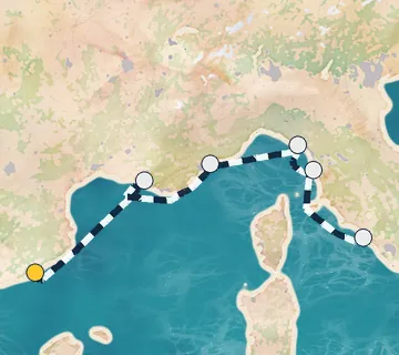 7 Night Barcelona to Rome cruise