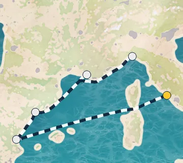 5 Night Rome to Portofino cruise