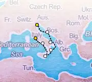 7 Night Rome to Venice cruise
