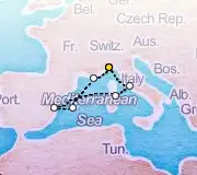 7 Night Savona to Savona cruise
