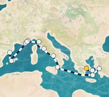 14 Night Athens to Barcelona cruise