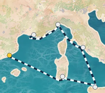 6 Night Barcelona to Marseille cruise