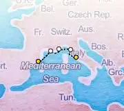 7 Night Barcelona to Rome cruise