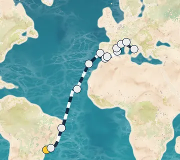 23 Night Sao Paolo to Naples cruise