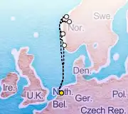 7 Night Amsterdam to Amsterdam cruise